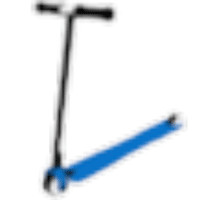 Blue Scooter