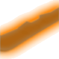 Orange Neon Snowboard