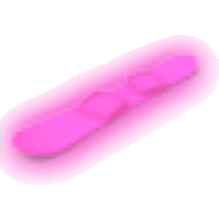 Pink Neon Snowboard