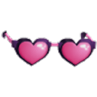 Pink Heart Glasses