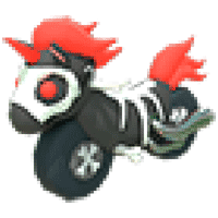 Halloween Black Ponycycle